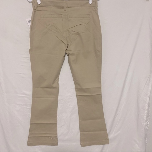 Old Navy Khaki Size 12 Plus Stretch Bootcut Girls Adjustable Waist Pant Girls - Picture 5 of 9